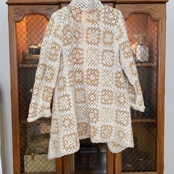 Handmade Crochet Jacket - Picture 3 of 3